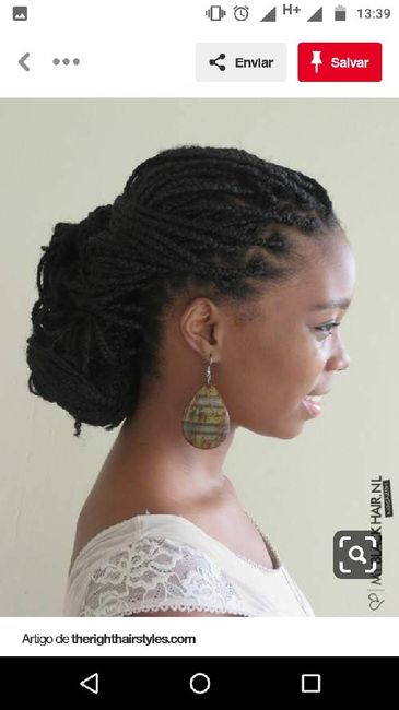 Alguma noivinha de tranças box braids??? 8
