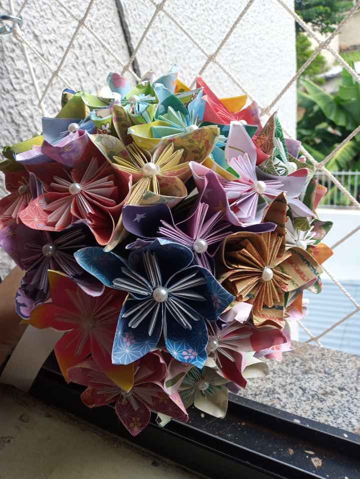 Buquê de origami - 1