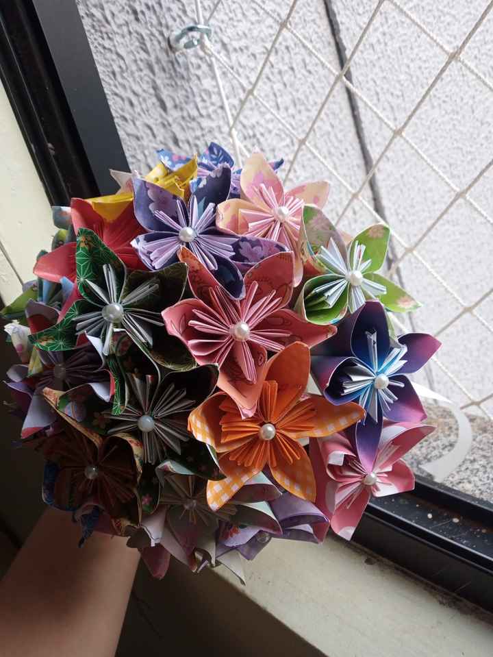 Buquê de origami - 2