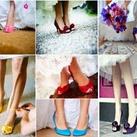 Cores de Buquês e Sapatos *-*