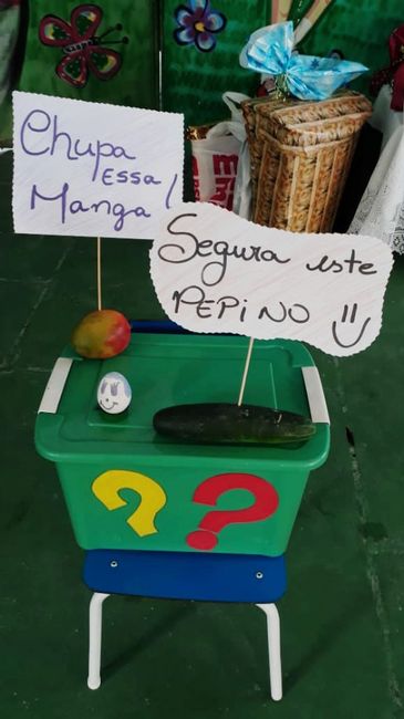 Prenda para os convidados