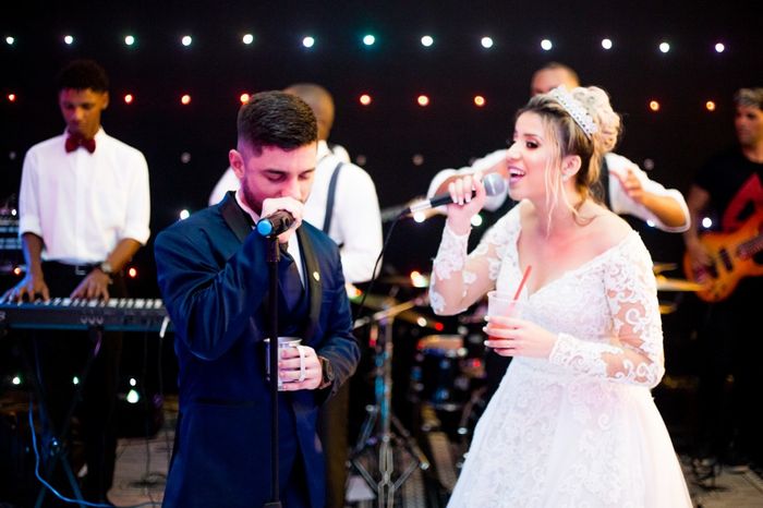 Experiência com banda ao vivo no casamento 8