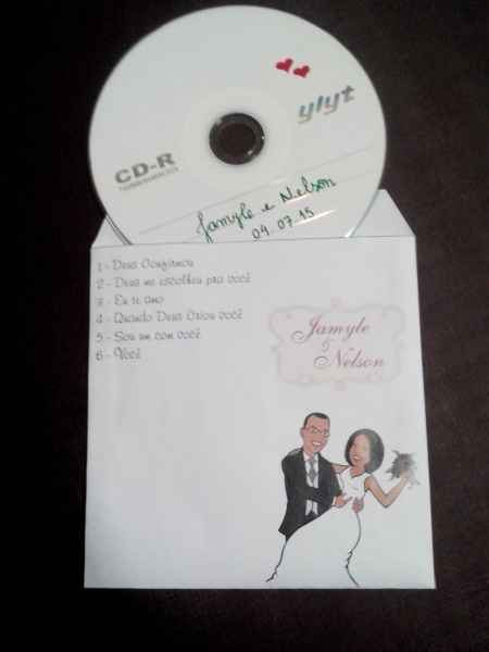Eu mesma fiz: capa de cd! - 1