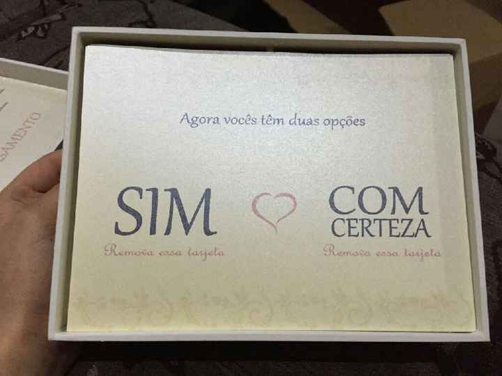 Os convites dos padrinhos ficaram prontos!!! - 6