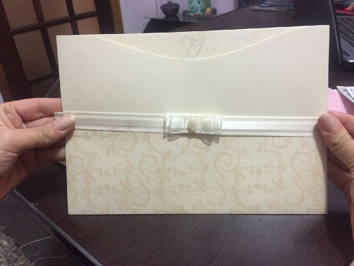 Meu convite de casamento - 1