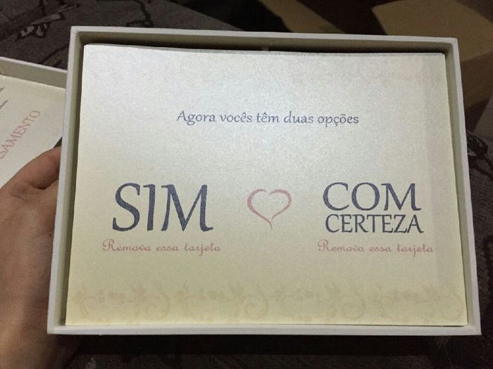 Os convites dos padrinhos ficaram prontos!!! - 6