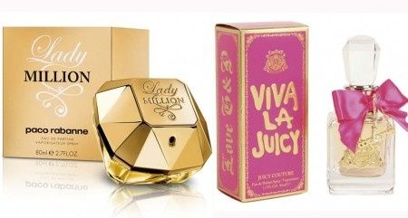  Lady Million Paco Rabanne e Viva la Juicy