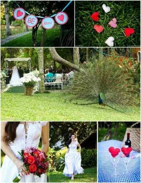 casamento no campo