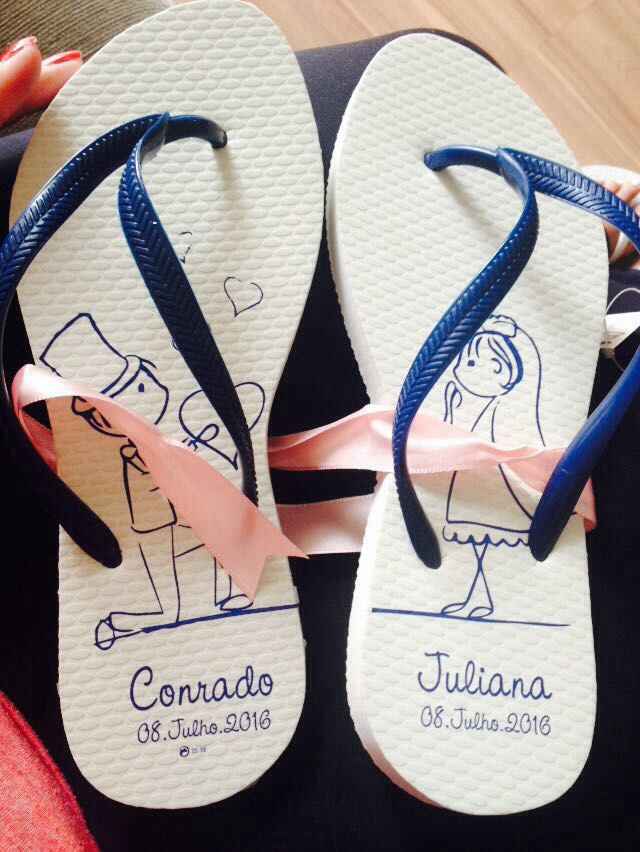 Meus chinelos chegaram!! - 2