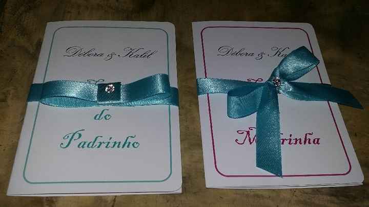 Presente dos padrinhos prontos - 1