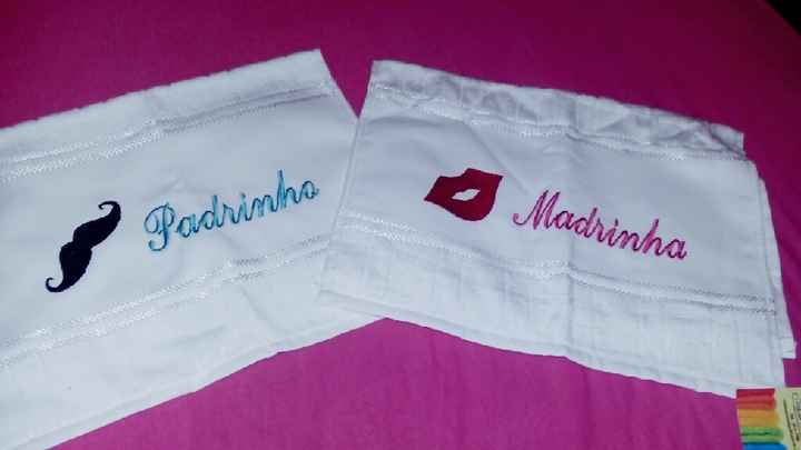 Presente dos padrinhos prontos - 2