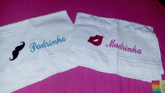 Presente dos padrinhos prontos - 2