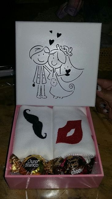 Presente dos padrinhos prontos - 3