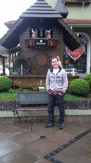 Relógio Cuco no Centro de Gramado