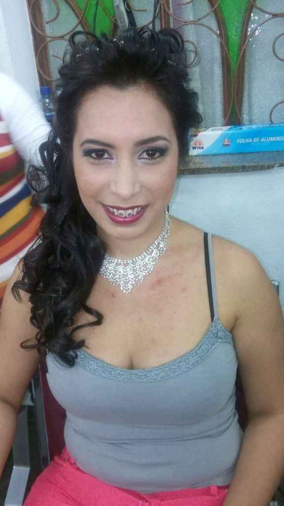 Prova make e penteado. - 4