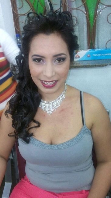 Prova make e penteado. - 4