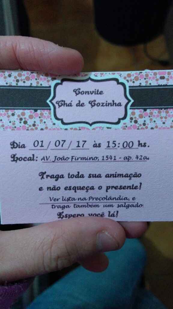 Chá de cozinha - organizado pela cunhada! - 2