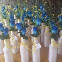 Meus centros de mesa/lembrancinha DIY