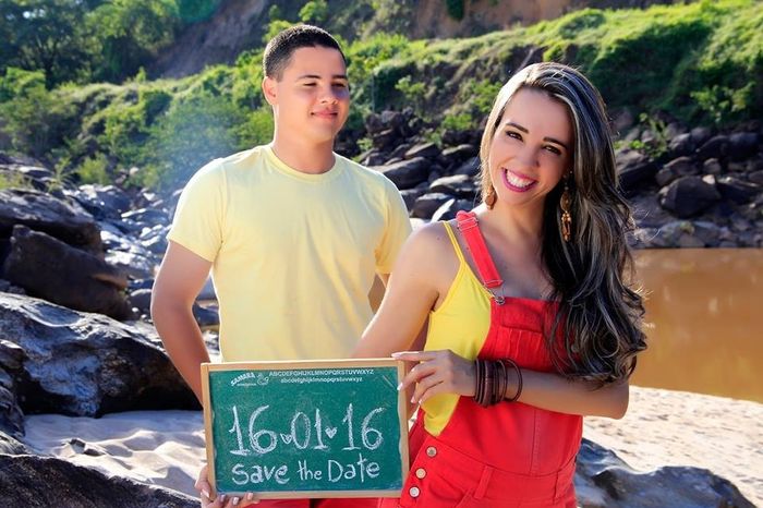 Fotinha do - save The date