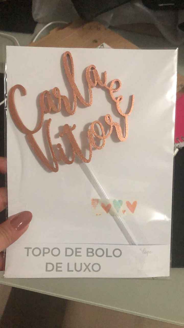 Topo de Bolo - 1