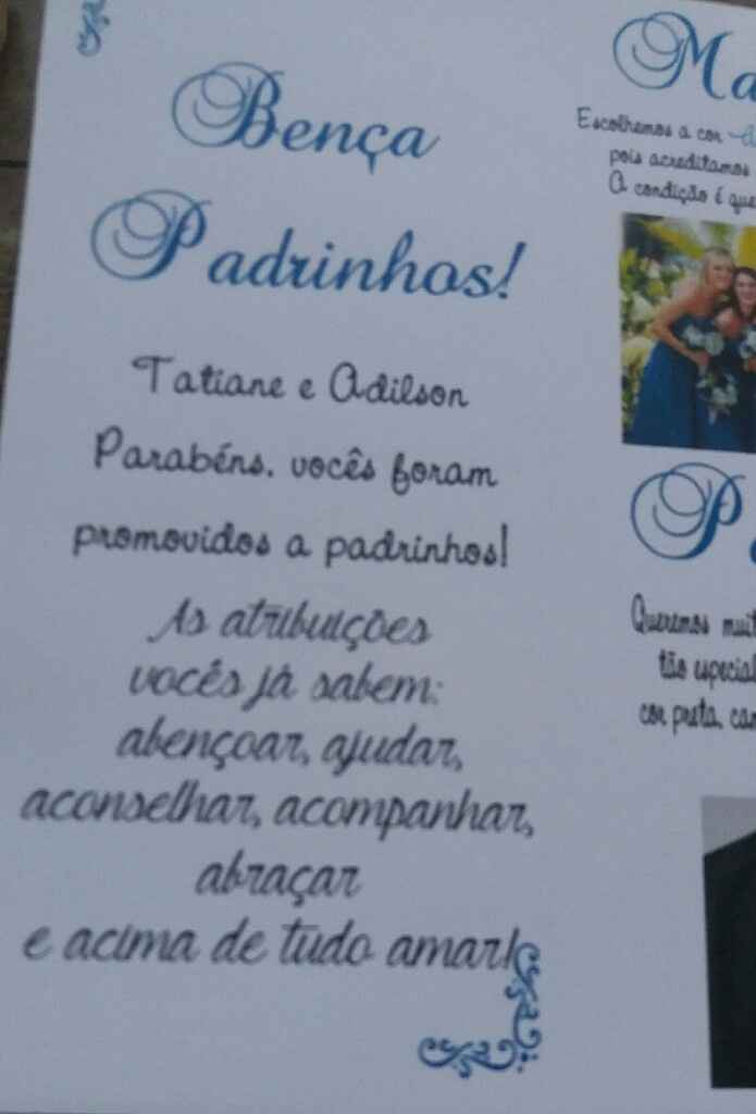  Presente dos Padrinhos! #vemver - 11