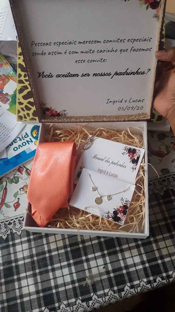 Convite dos padrinhos - 2