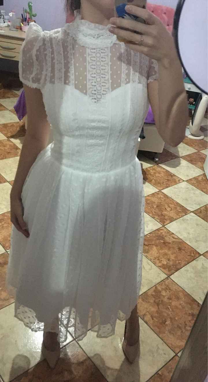 Opiniões sobre ajuste do vestido - 1