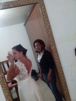 Costas do vestido