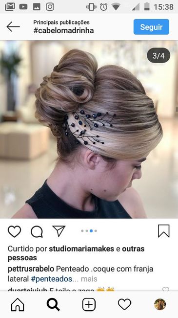 Ajudinha de penteado para madrinha 💜 9