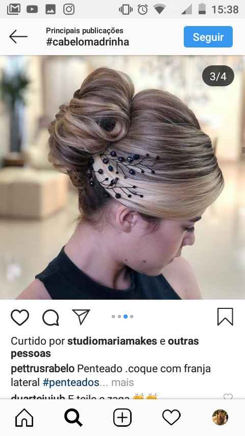 Ajudinha de penteado para madrinha 💜 - 2