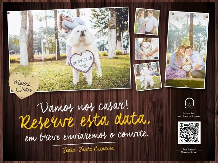 Save the Date - Reserve esta data!