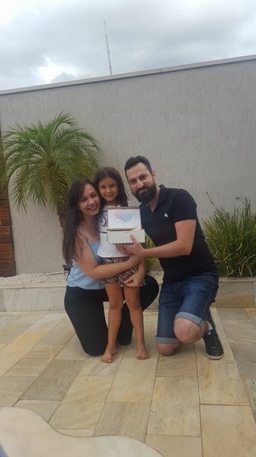 Com uma das damas, maravilhosa 