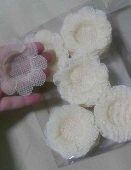 Forminha de tecido creme - já não está disponível no site 