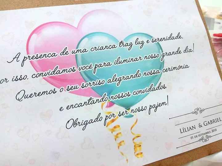 Arte na caixa das damas/pajens.
