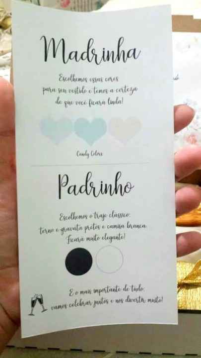 Manual dos padrinhos.