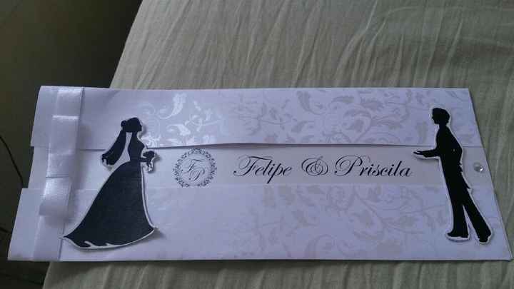 Convite de casamento - 1