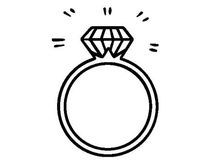 UM DIA O PRINCIPE PEDIU A PRINCESA EM CASAMENTO.