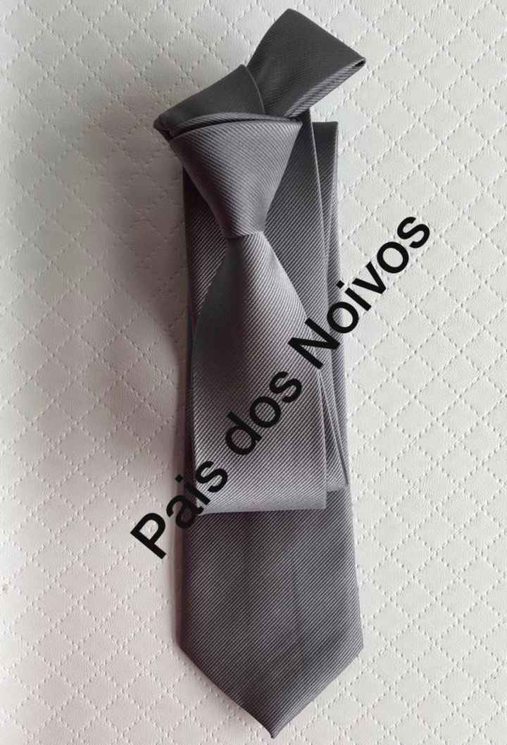 Gravatas e paletas de cores dos meus padrinhos - 3