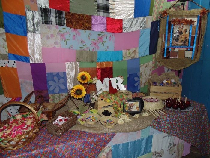 Mesa de doces. 