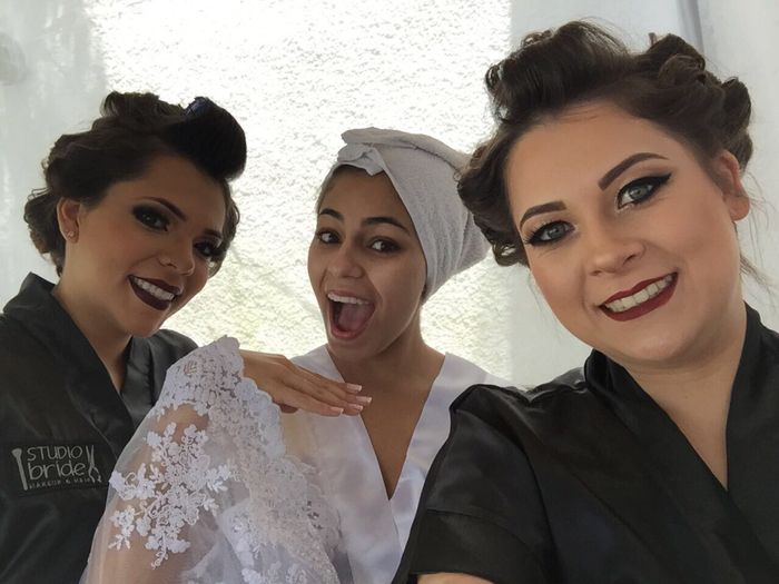  Casei - pt2 Dia da noiva/ Making of - 6