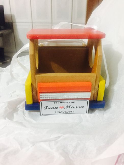 O porta aliança chegouuu 😍 - 3
