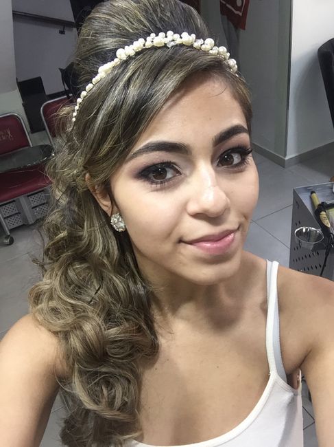  Ontem foi dia de teste de cabelo - 6