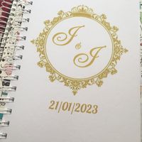 Você tem um diário/planner/agenda da noiva? - 1