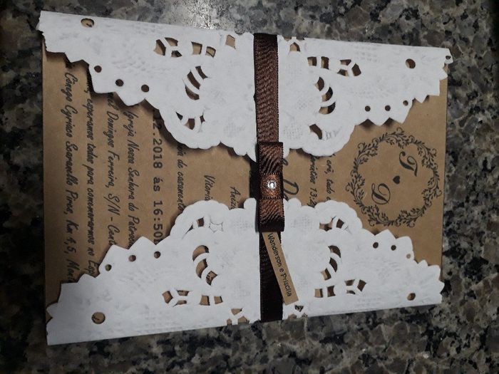 Preciso de indicação para fazer o convite Diy. - 1