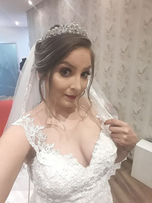 Teste de maquiagem e penteado - 2