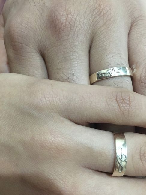 Nossas alianças 💍 - 1