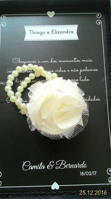 Convite padrinhos