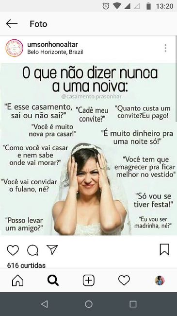 Iae noivinhas já ouviram alguns desse insultos kkk - 1