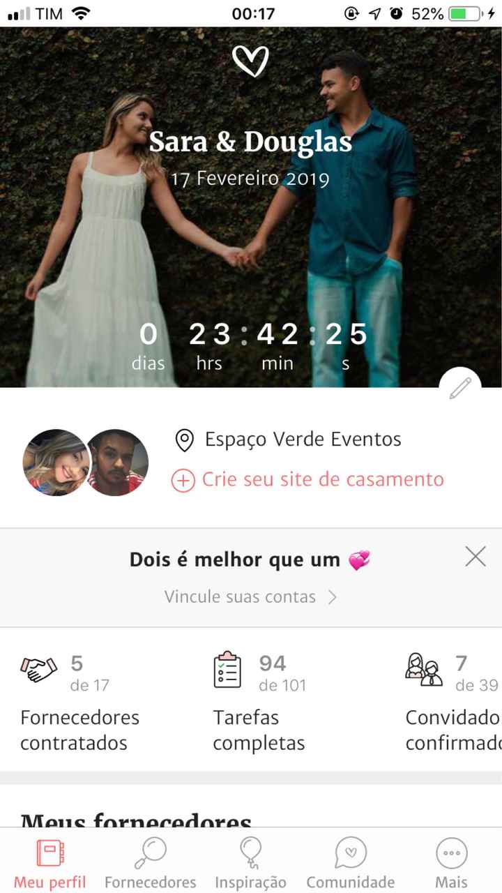 é Amanhãaaaaaaa 😰😍👰🏼🤵🏽 - 1