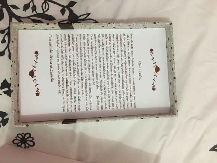 Caixa convite dos padrinhos - com fotos!! - 5